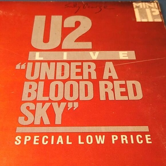 U2 'Under a Blood Red Sky' Vinyl Record - Picture 2 of 10